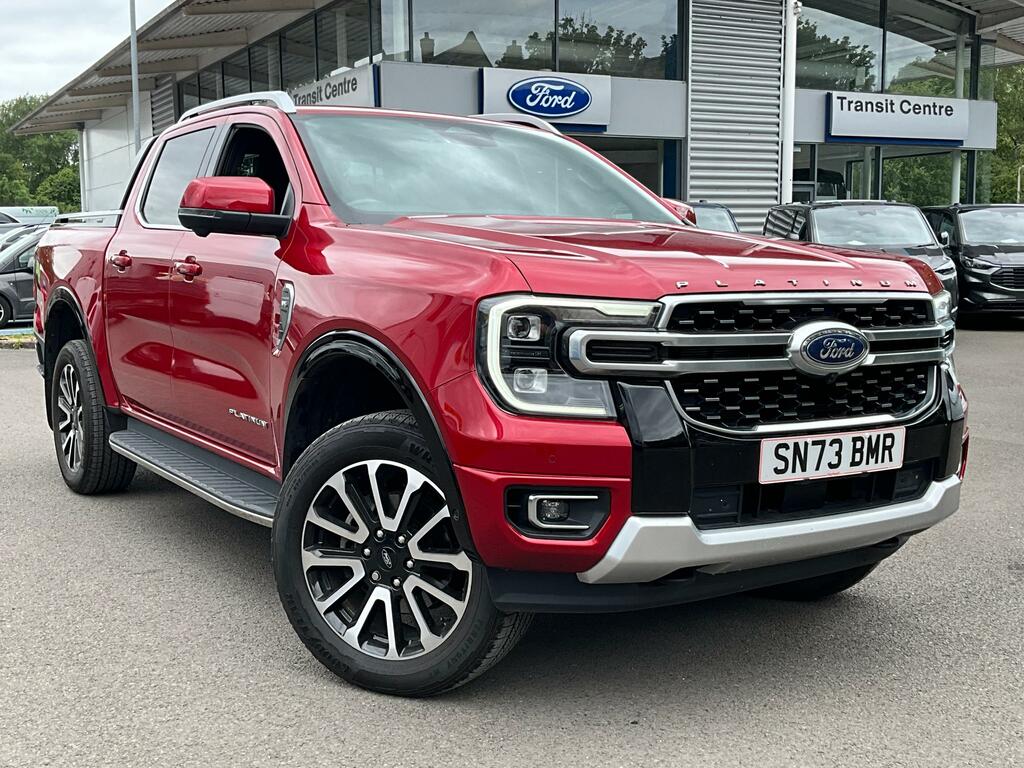 Ford Ranger 3.0 Td V6 Ecoblue Platinum Pickup Double Cab D Red