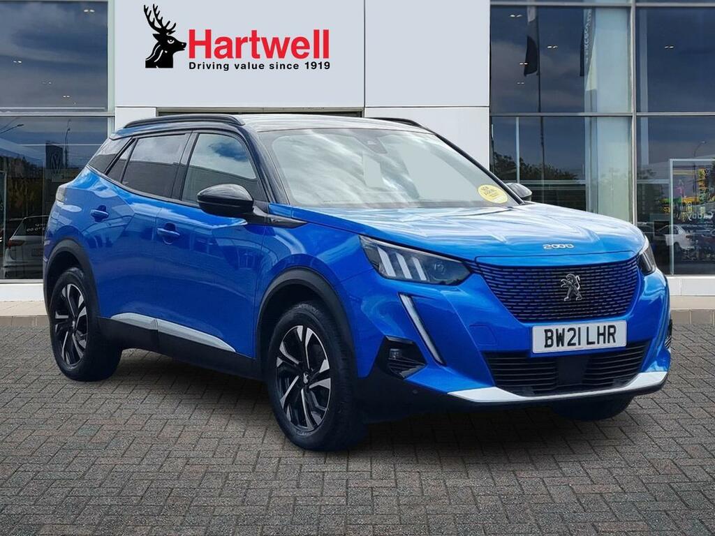 Peugeot e-2008 50Kwh Gt Suv 136 Ps Blue