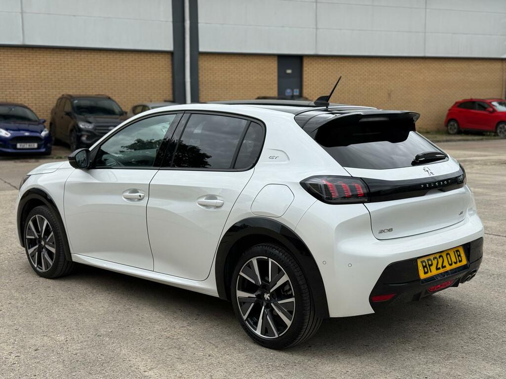 Peugeot 208 1.2 Puretech Gt Hatchback Eat Euro 6 S White #2