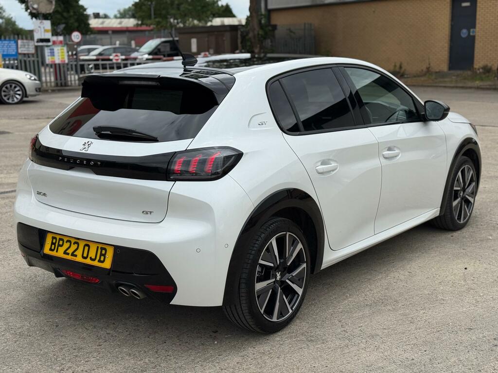 Peugeot 208 1.2 Puretech Gt Hatchback Eat Euro 6 S White #5