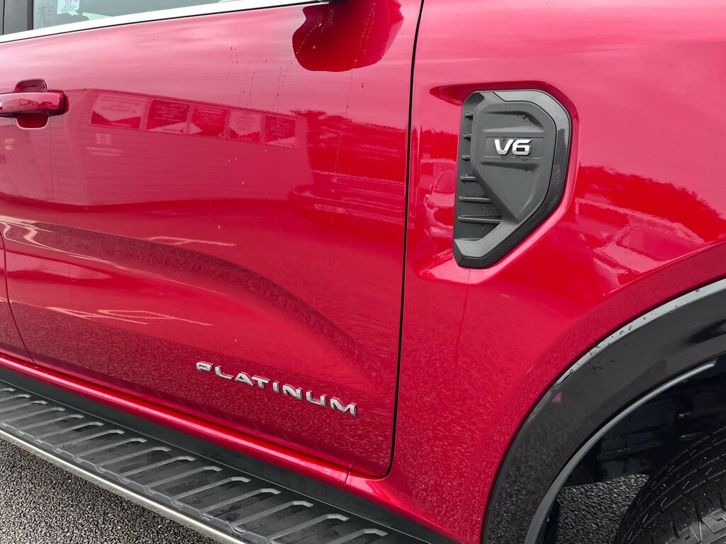 Ford Ranger 3.0 Td V6 Ecoblue Platinum Pickup Double Cab D OU25LDJ Red #6