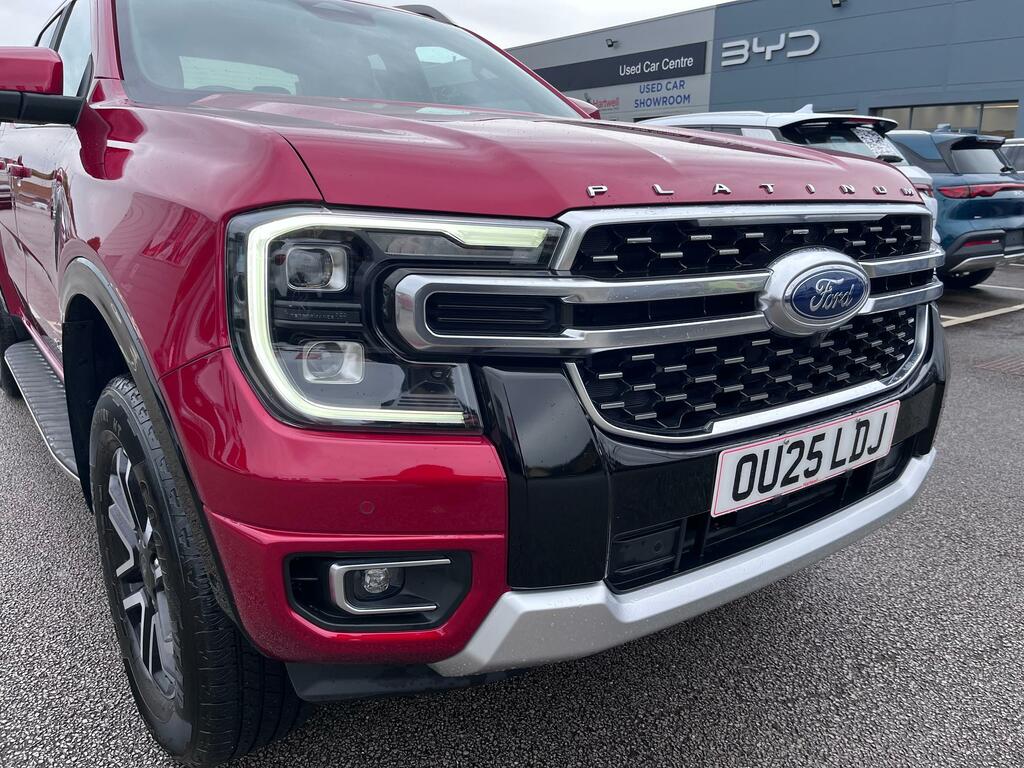 Ford Ranger 3.0 Td V6 Ecoblue Platinum Pickup Double Cab D OU25LDJ Red #4