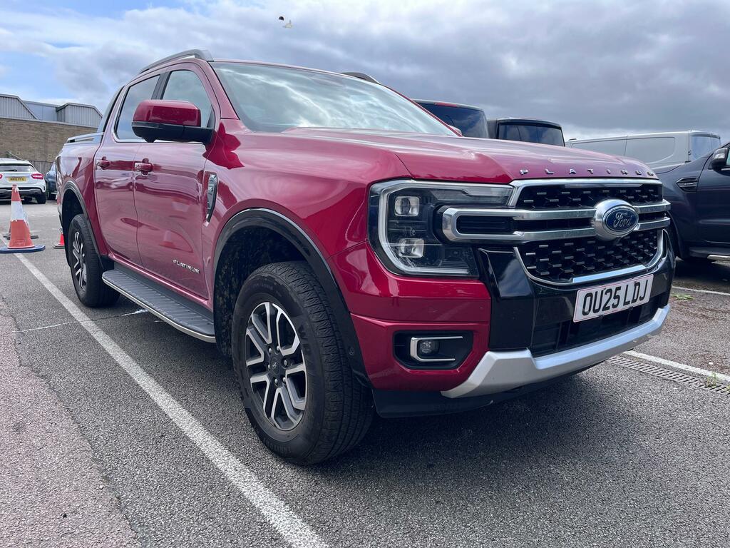 Ford Ranger 3.0 Td V6 Ecoblue Platinum Pickup Double Cab D Red