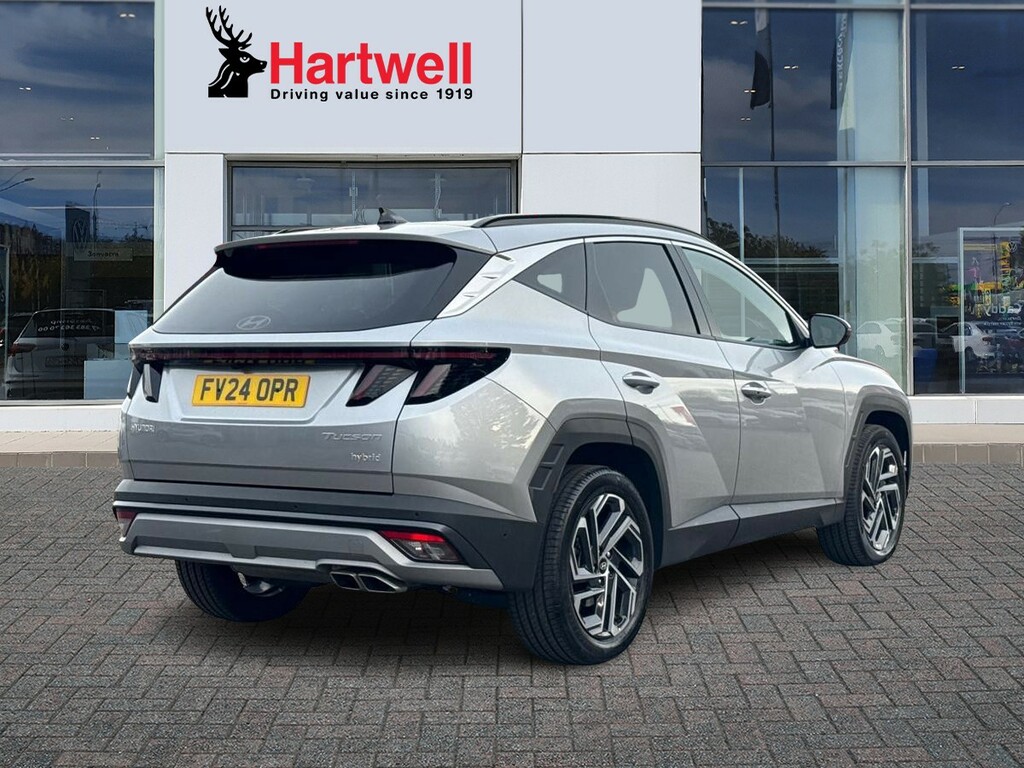 Hyundai Tucson 1.6 T-gdi Ultimate Suv Hybrid Euro FV24OPR Silver #3