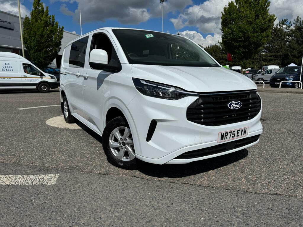 Ford Transit Custom 2.0 320 Ecoblue Limited Crew Van Double Cab Di White