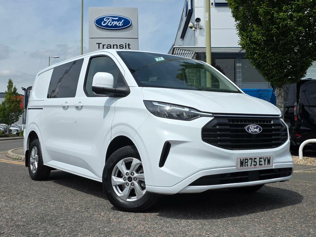 Ford Transit Custom 320 L1 6 Seat Double Cab Limited 2.0 Ecoblue 136Ps White