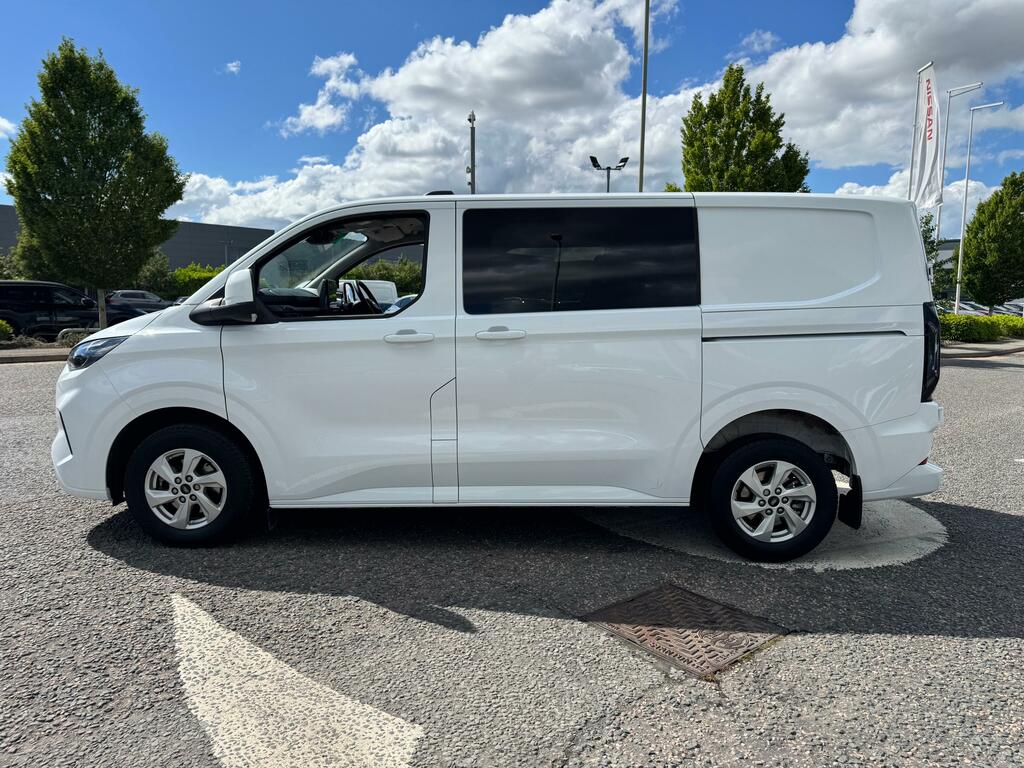 Ford Transit Custom 2.0 320 Ecoblue Limited Crew Van Double Cab Di White #6