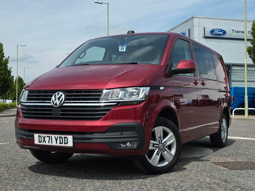 Volkswagen Transporter T32 Swb Kombi Highline 2.0 Tdi 150Ps Dsg DX71YDD Red #3