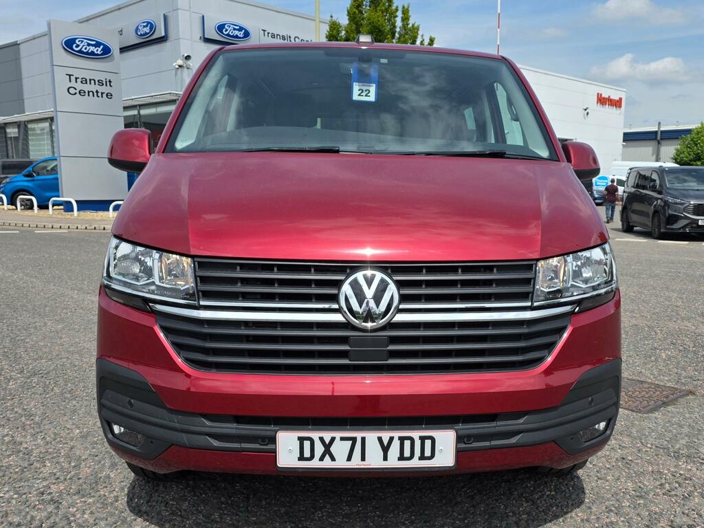 Volkswagen Transporter T32 Swb Kombi Highline 2.0 Tdi 150Ps Dsg DX71YDD Red #2