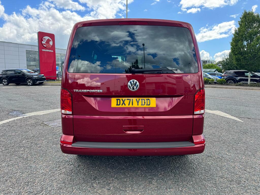 Volkswagen Transporter 2.0 Tdi T32 Highline Kombi Double Cab D Red #5