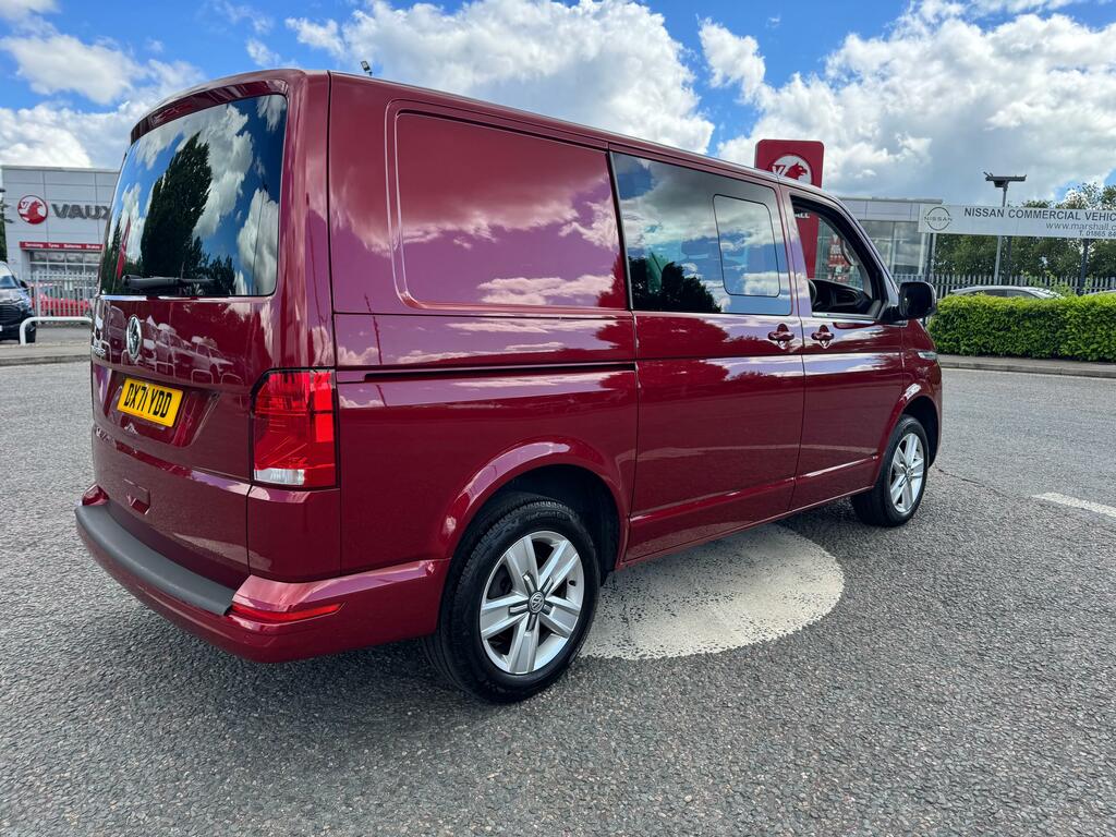 Volkswagen Transporter 2.0 Tdi T32 Highline Kombi Double Cab D Red #4