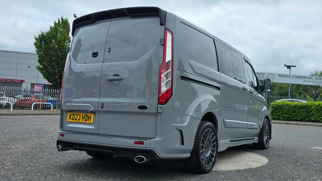 Ford Transit Custom 320 L1 6 Seat Double Cab Ms-rt 2.0 Ecoblue 170Ps A KD23HDH Grey #6