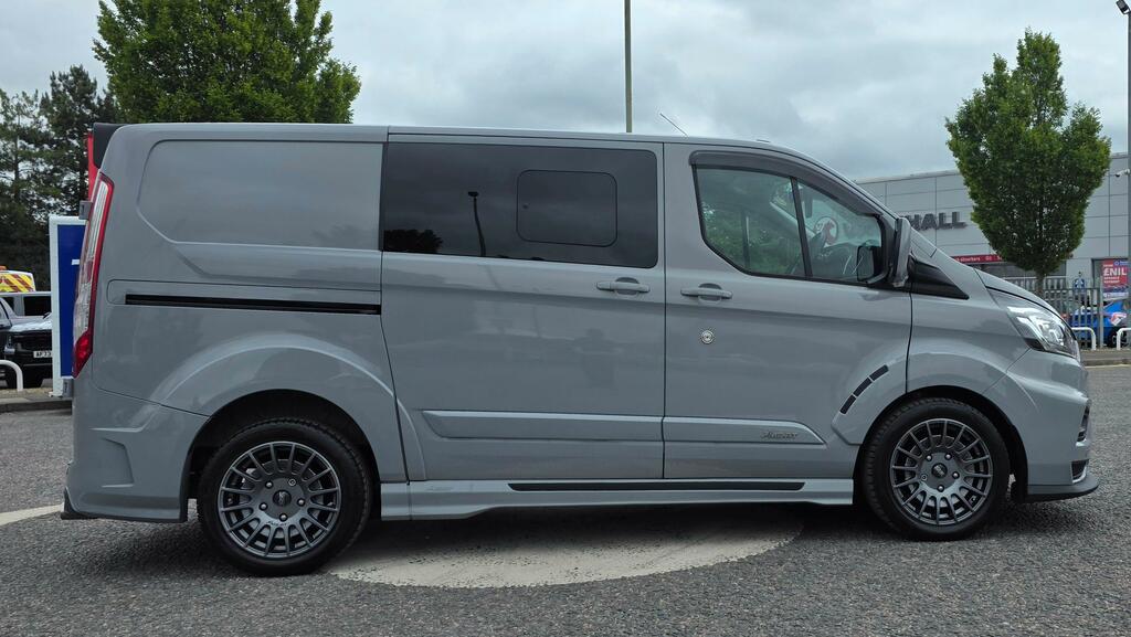 Ford Transit Custom 320 L1 6 Seat Double Cab Ms-rt 2.0 Ecoblue 170Ps A KD23HDH Grey #4