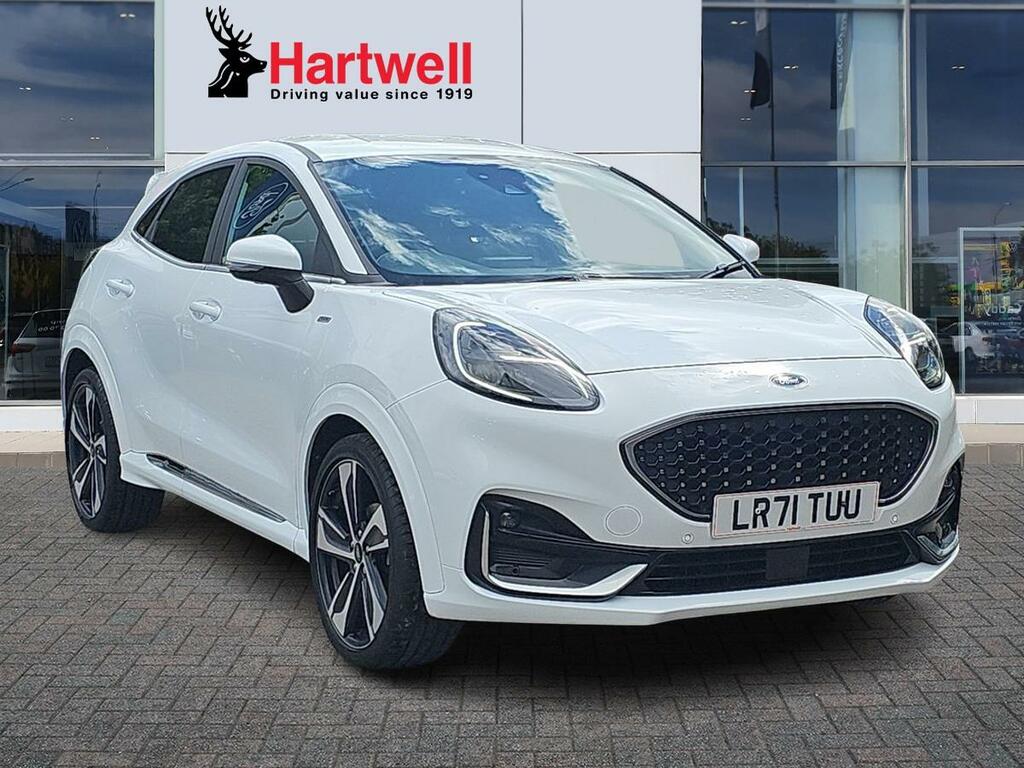 Ford Puma 1.0T Ecoboost Mhev St-line Vignale Suv White