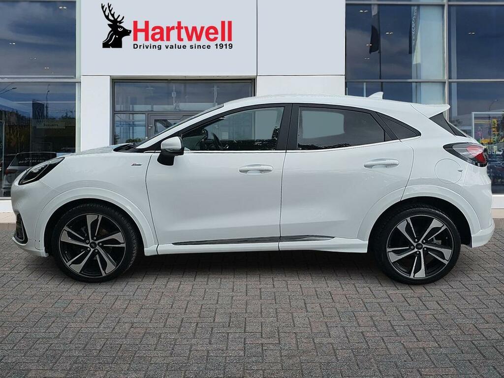 Ford Puma 1.0T Ecoboost Mhev St-line Vignale Suv White #6