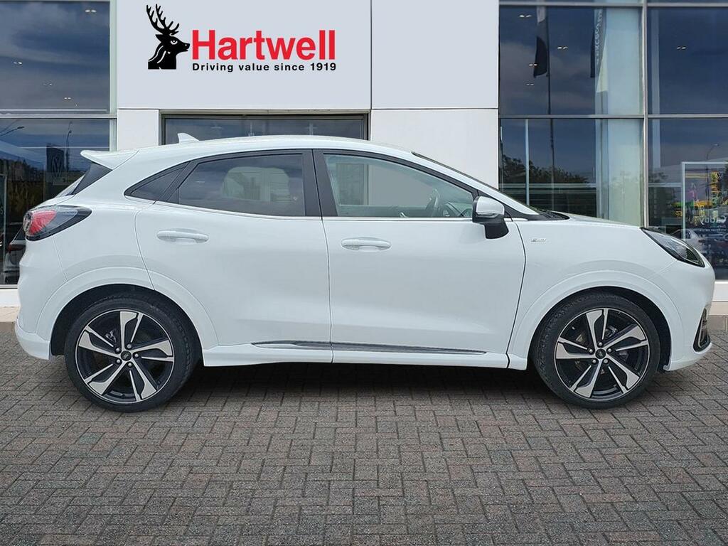 Ford Puma 1.0T Ecoboost Mhev St-line Vignale Suv White #2