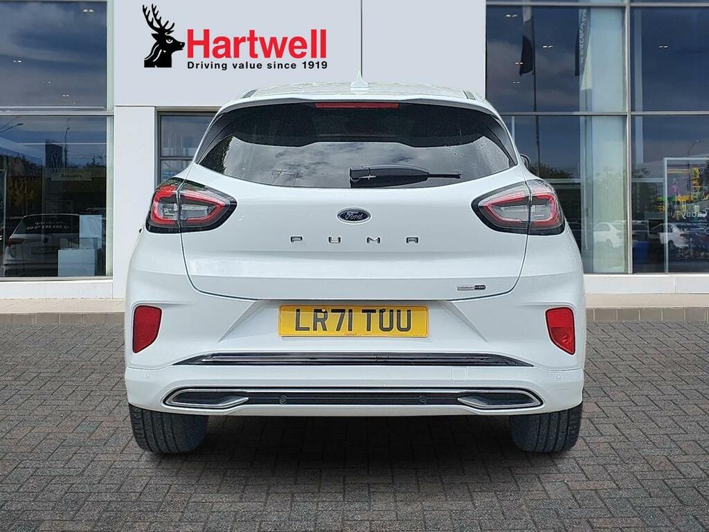 Ford Puma 1.0T Ecoboost Mhev St-line Vignale Suv LR71TUU White #4