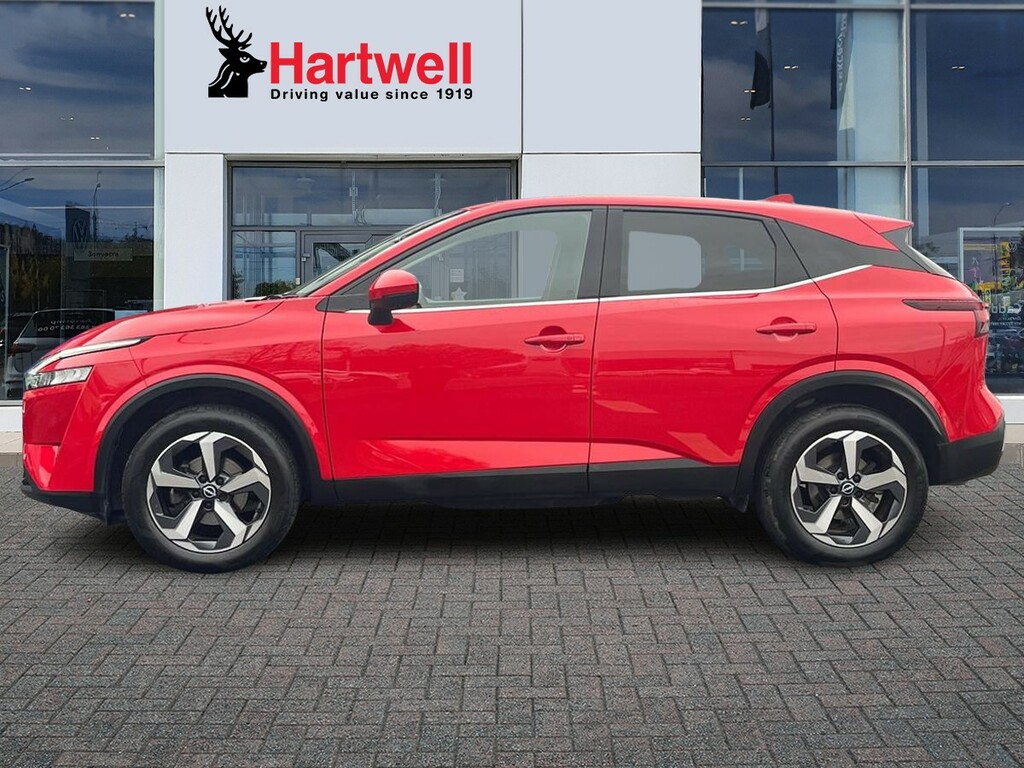 Nissan Qashqai 1.3 Dig-t Mhev N-connecta Suv Hybrid Ma Red #6