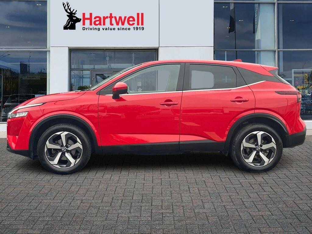 Nissan Qashqai 1.3 Dig-t Mhev N-connecta Suv Hybrid Ma OE23JFN Red #6