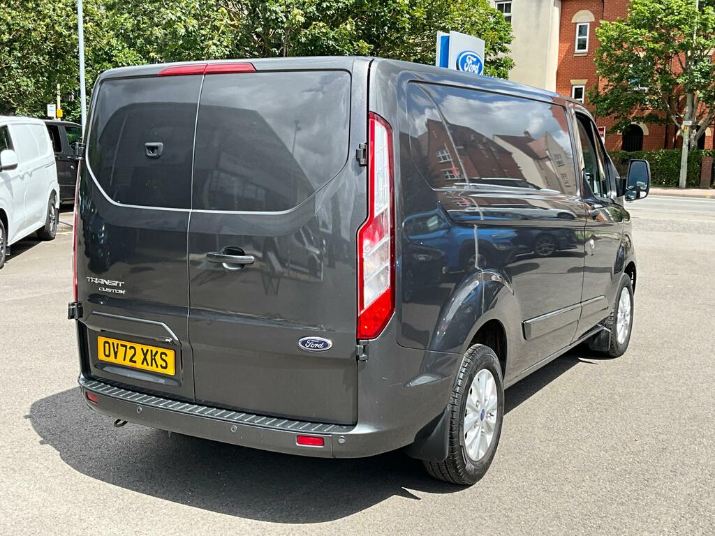 Ford Transit Custom 2.0 300 Ecoblue Limited Panel Van Manua Black #3