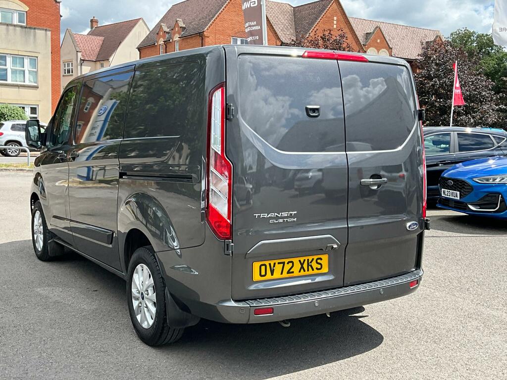 Ford Transit Custom 2.0 300 Ecoblue Limited Panel Van Manua Black #5