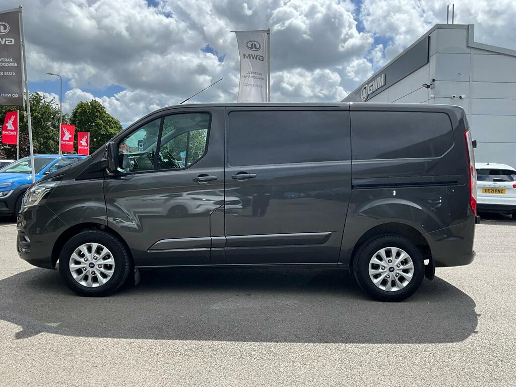 Ford Transit Custom 2.0 300 Ecoblue Limited Panel Van Manua Black #6