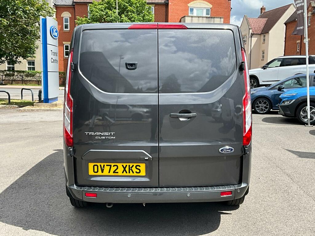 Ford Transit Custom 2.0 300 Ecoblue Limited Panel Van Manua Black #4