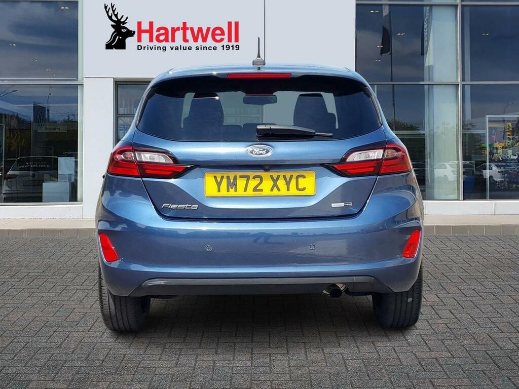 Ford Fiesta 1.0T Ecoboost Mhev Titanium X Hatchback YM72XYC Blue #4