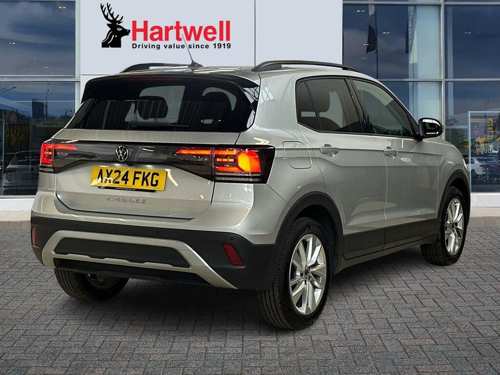 Volkswagen T-Cross 1.0 Tsi Match Silver #3