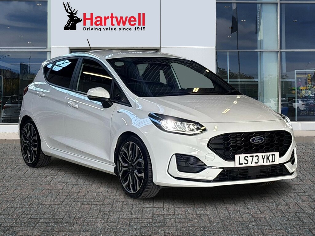 Ford Fiesta 1.0T Ecoboost Mhev St-line X Edition Hatchback White