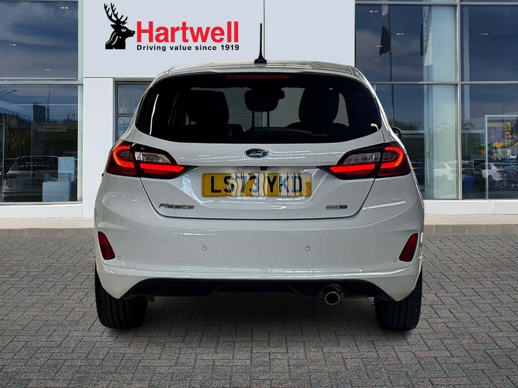 Ford Fiesta 1.0T Ecoboost Mhev St-line X Edition Hatchback LS73YKD White #4