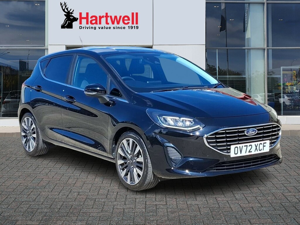 Ford Fiesta 1.0T Ecoboost Mhev Titanium X Hatchback Black