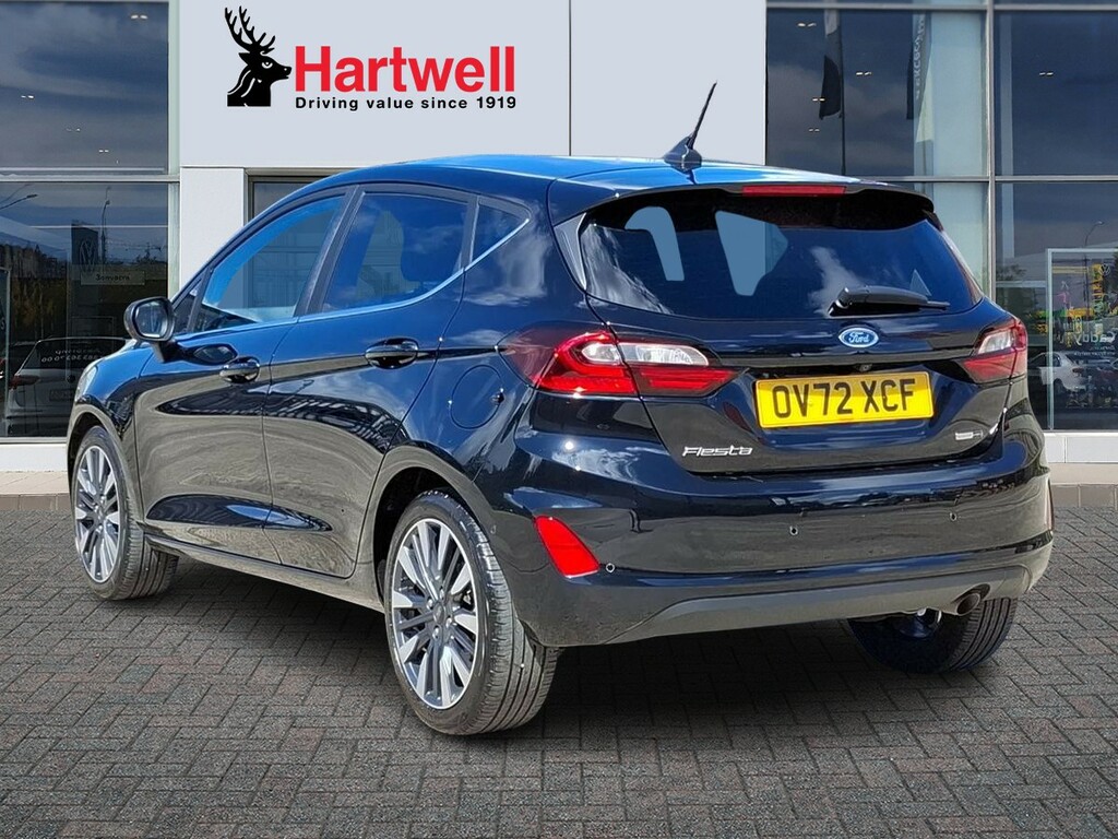 Ford Fiesta 1.0T Ecoboost Mhev Titanium X Hatchback Black #5