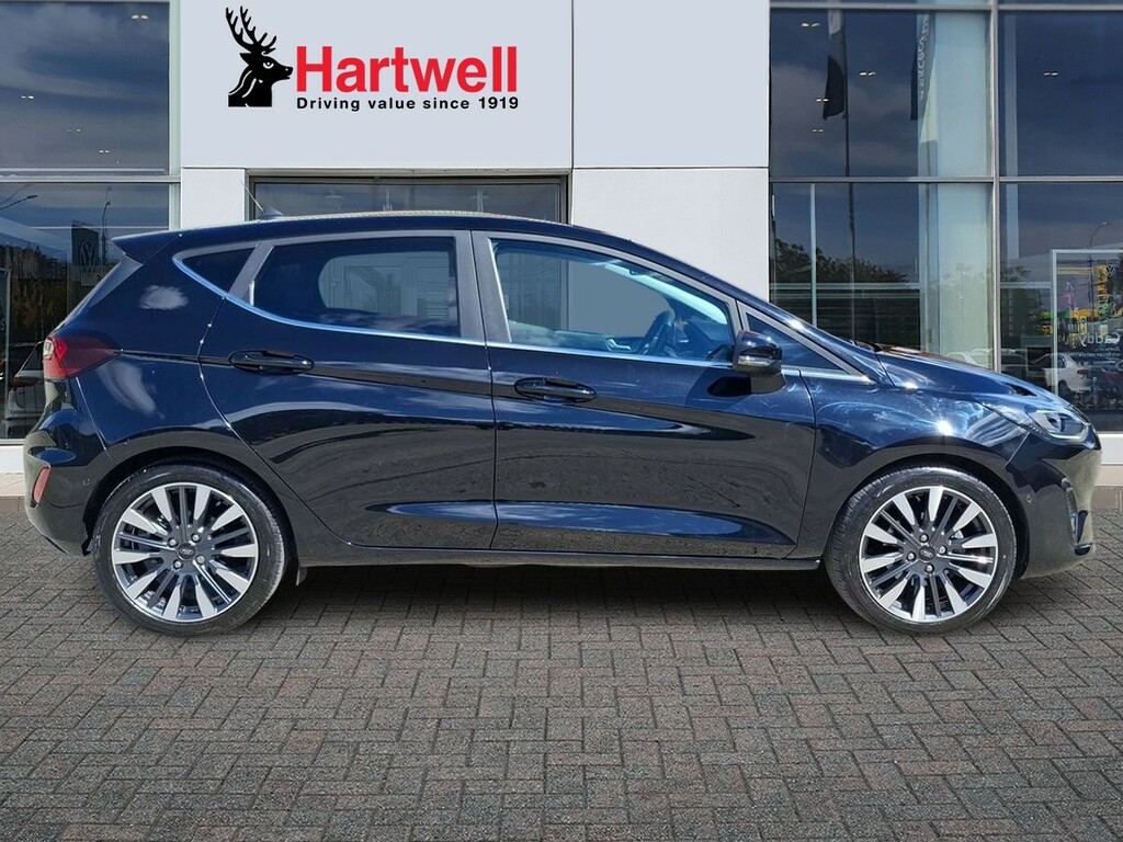 Ford Fiesta 1.0T Ecoboost Mhev Titanium X Hatchback Black #2