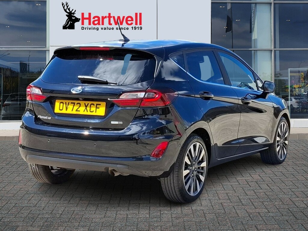 Ford Fiesta 1.0T Ecoboost Mhev Titanium X Hatchback Black #3