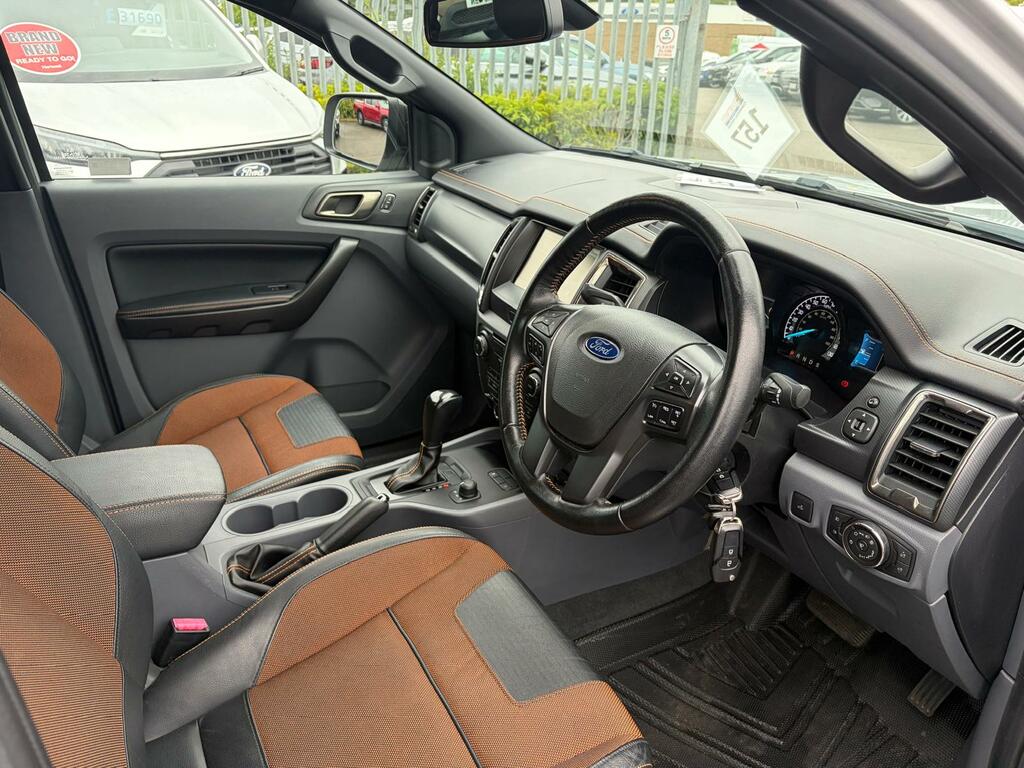 Ford Ranger Van Wildtrak Orange #13