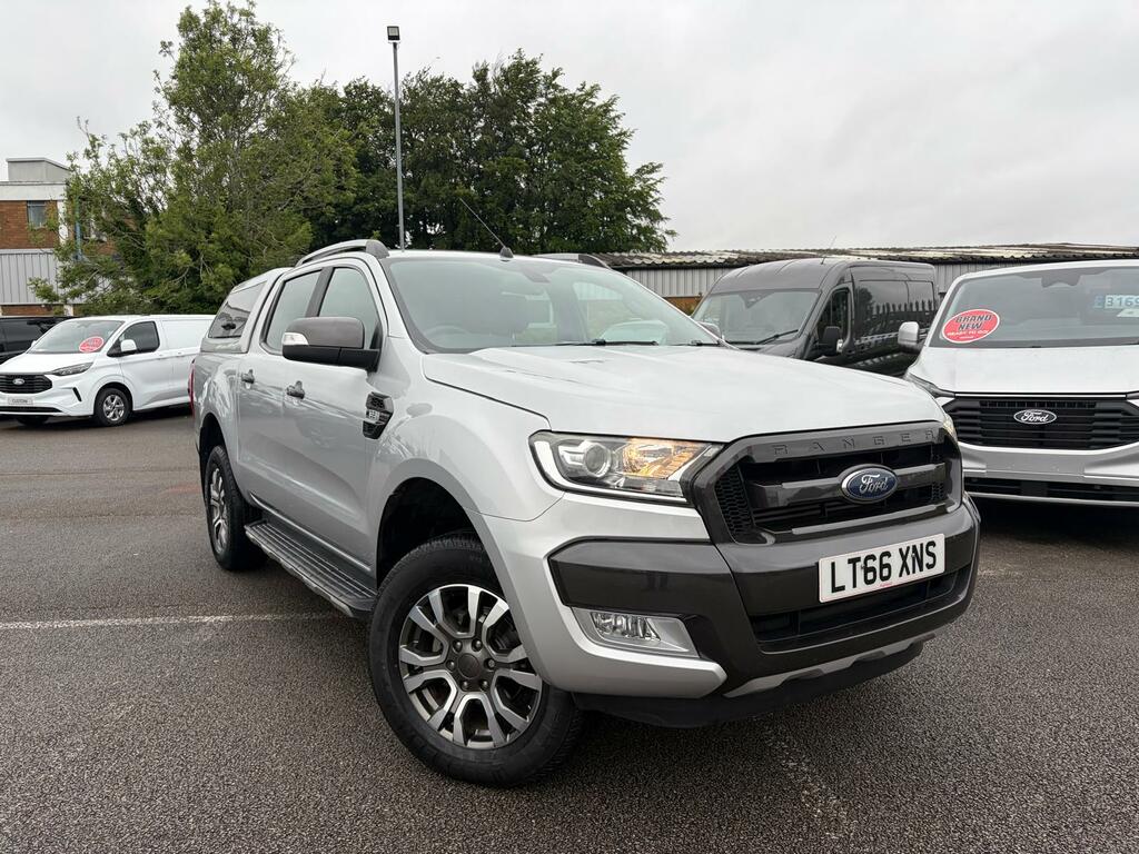 Ford Ranger 3.2 Tdci Wildtrak Pickup Double Cab Aut Silver