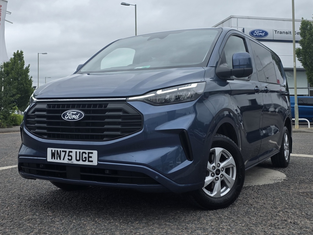 Ford Transit Custom 320 L1 6 Seat Double Cab Limited 2.0 Ecoblue 136Ps Blue #3