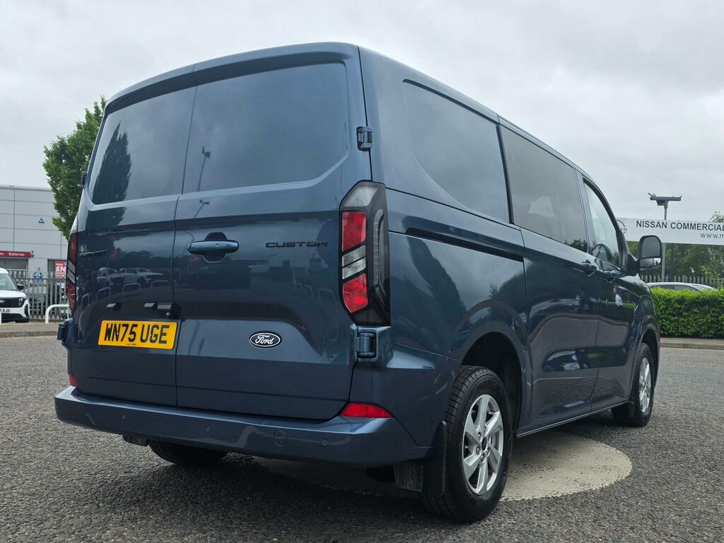 Ford Transit Custom 320 L1 6 Seat Double Cab Limited 2.0 Ecoblue 136Ps Blue #6