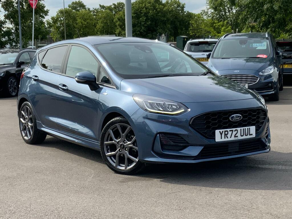 Ford Fiesta 1.0T Ecoboost Mhev St-line Edition Hatchback P Blue