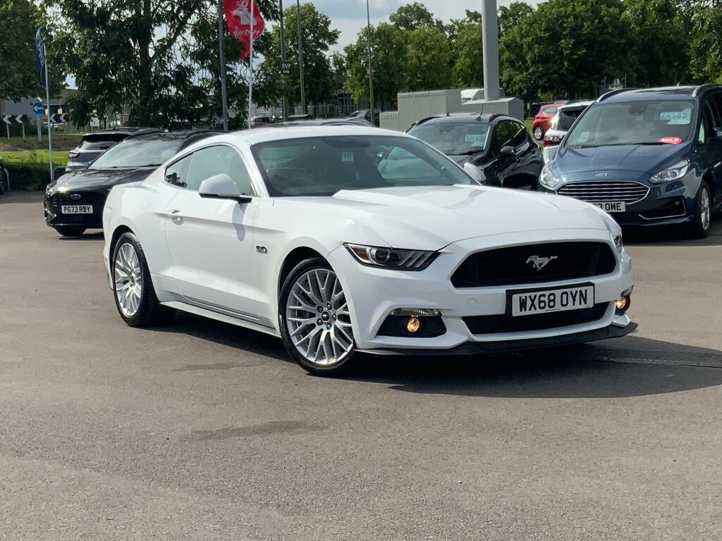 Ford Mustang 5.0 V8 Gt Fastback Selshift Euro 6 416 White