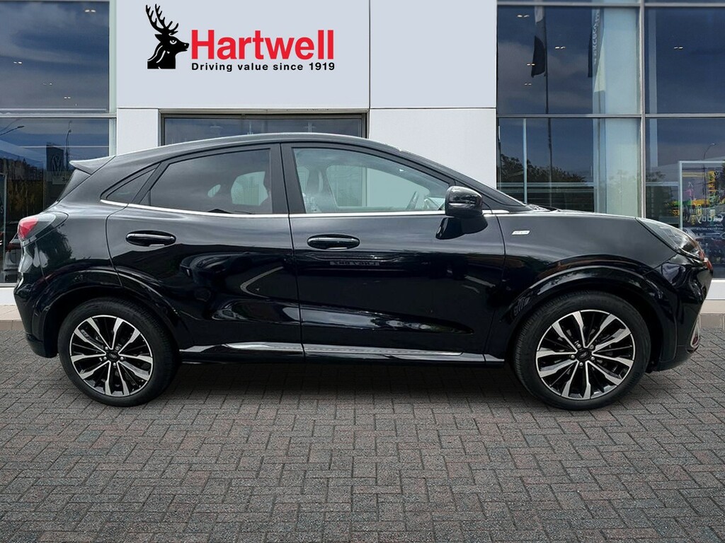 Ford Puma 1.0T Ecoboost Mhev St-line Vignale Suv Black #2