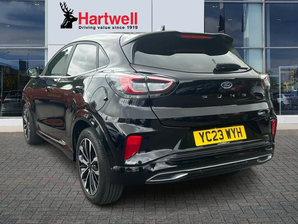 Ford Puma 1.0T Ecoboost Mhev St-line Vignale Suv Black #5