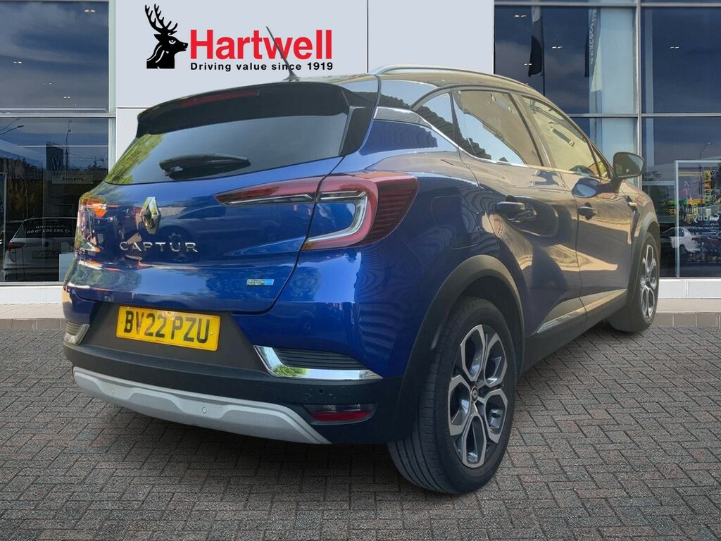Renault Captur 1.6 E-tech Se Edition Suv Hybrid E BV22PZU Blue #3