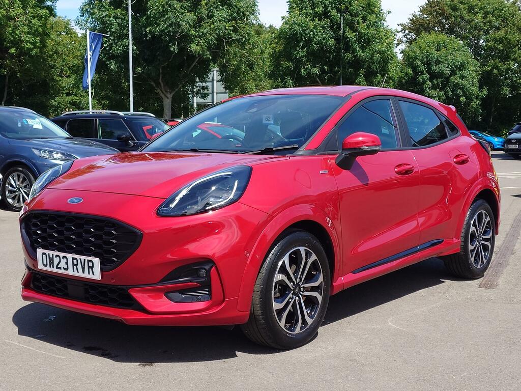Ford Puma 1.0T Ecoboost Mhev St-line Suv Hybrid M Red #3