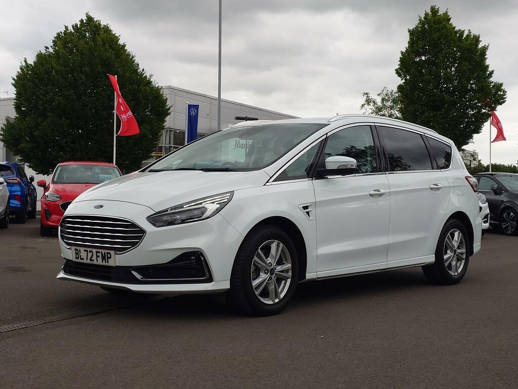 Ford S-Max 2.5H Duratec Titanium Lux Pack Hybrid Cvt BL72FMP White #3