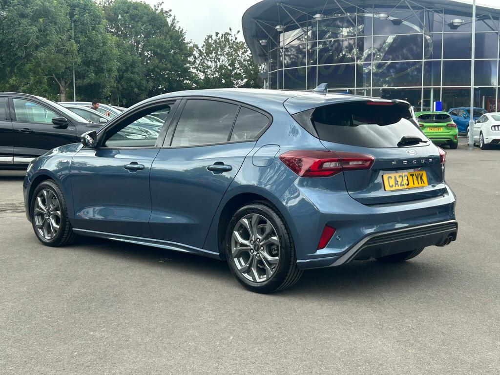 Ford Focus 1.0 Ecoboost Hybrid Mhev St-line CA23TYK Blue #2