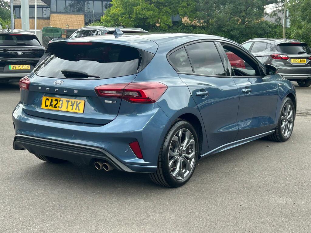 Ford Focus 1.0 Ecoboost Hybrid Mhev St-line CA23TYK Blue #4