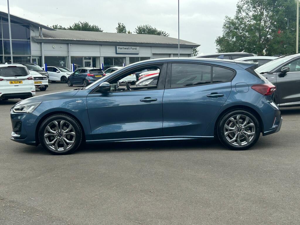 Ford Focus 1.0 Ecoboost Hybrid Mhev St-line CA23TYK Blue #5