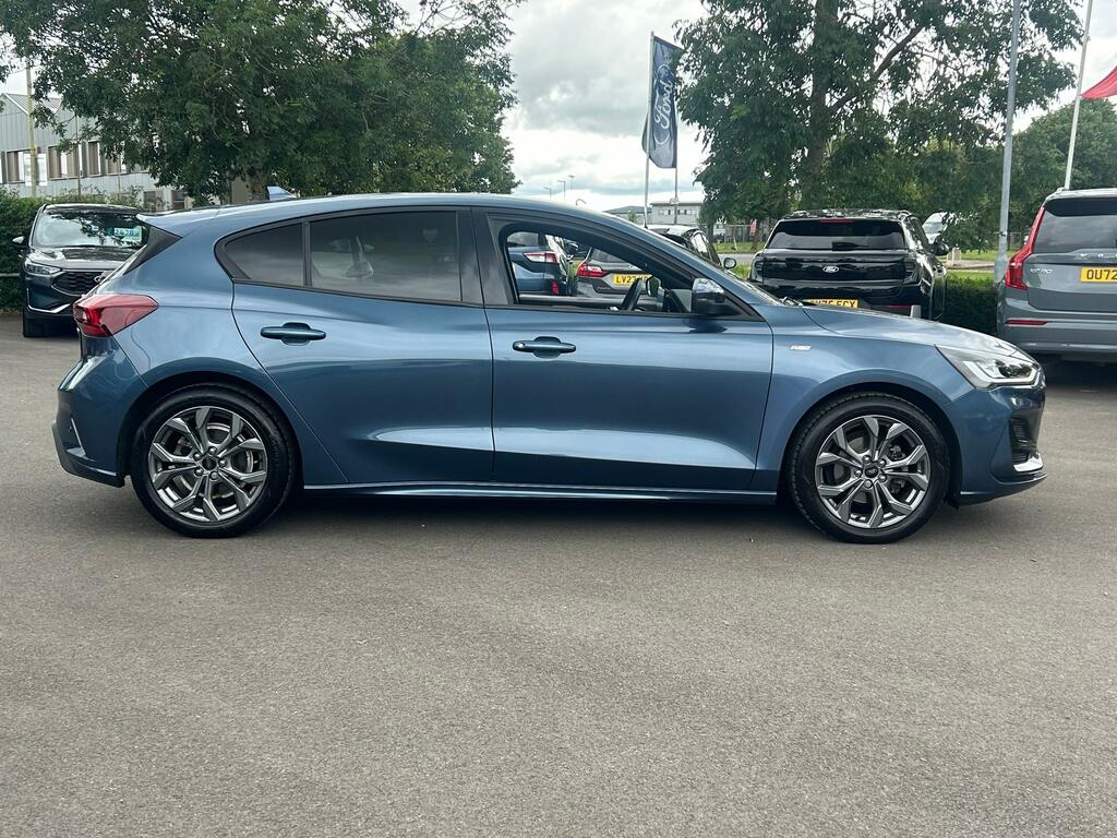 Ford Focus 1.0 Ecoboost Hybrid Mhev St-line CA23TYK Blue #6